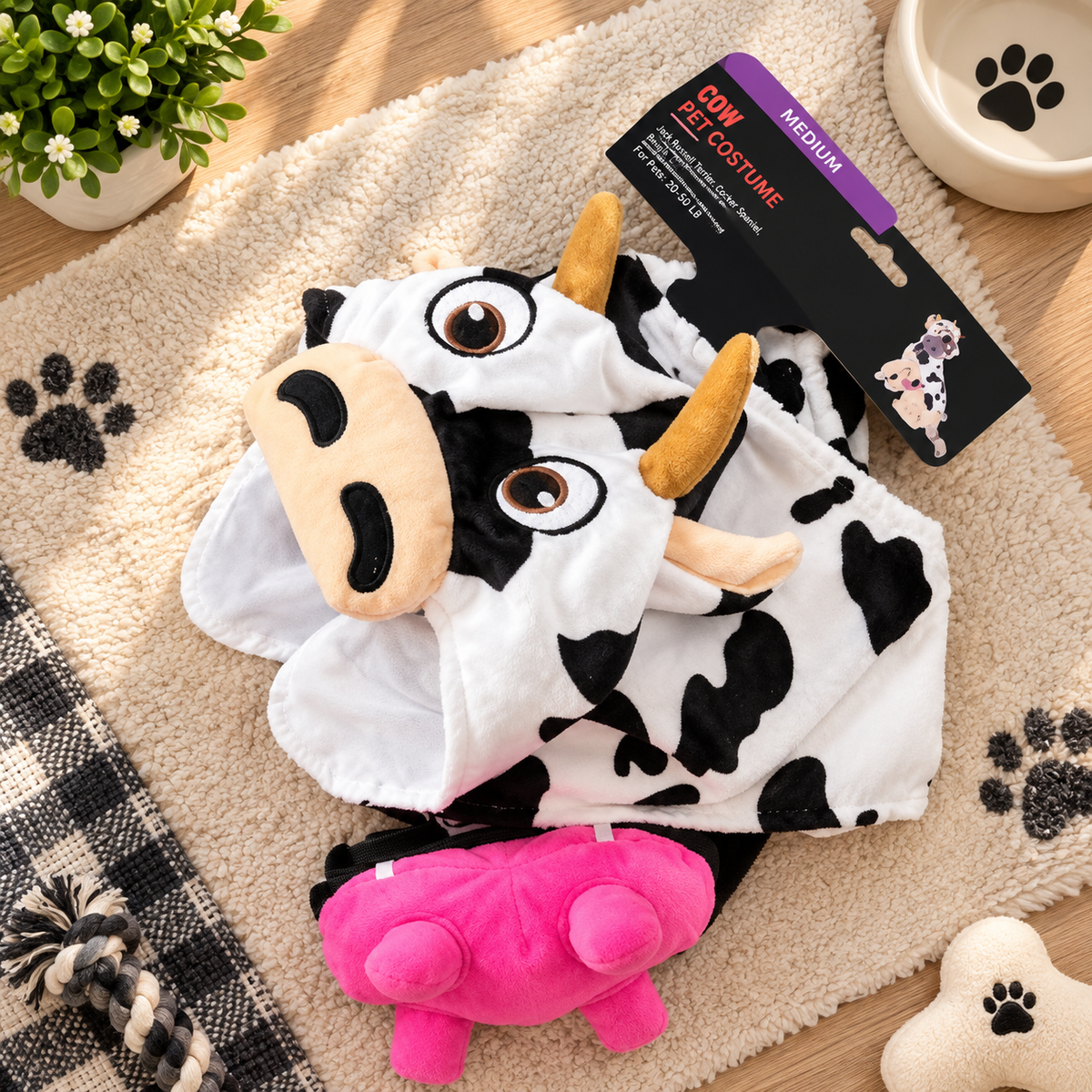Cow Pet Costume