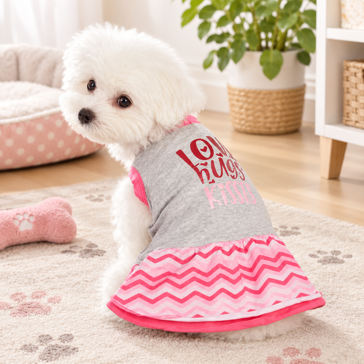 Love & Hugs Pet Dress