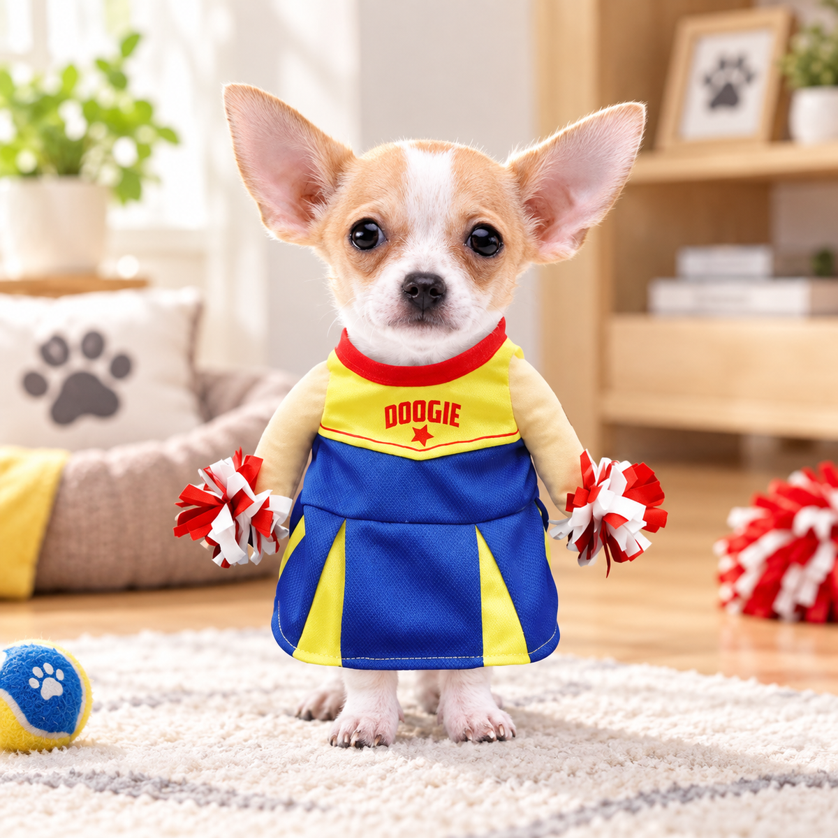 Cheerleader Pet Costume