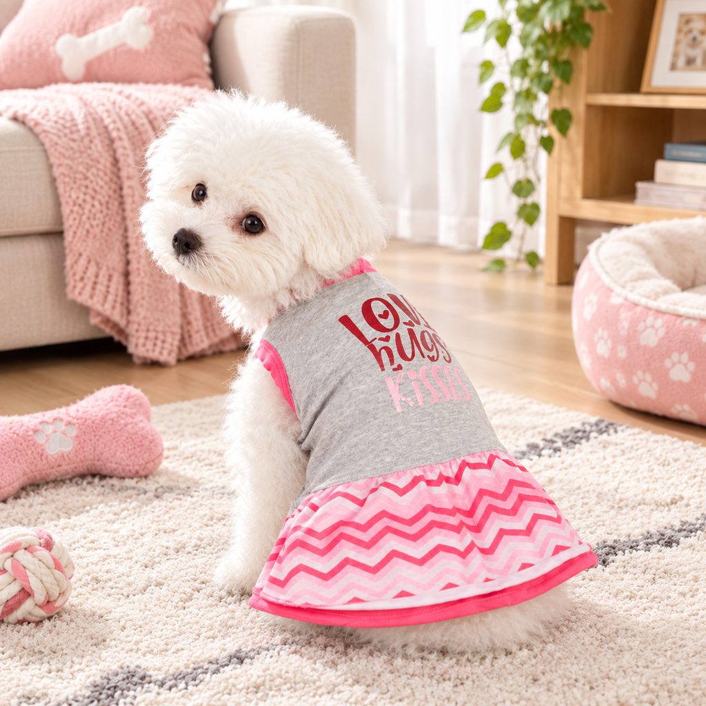 Love & Hugs Pet Dress