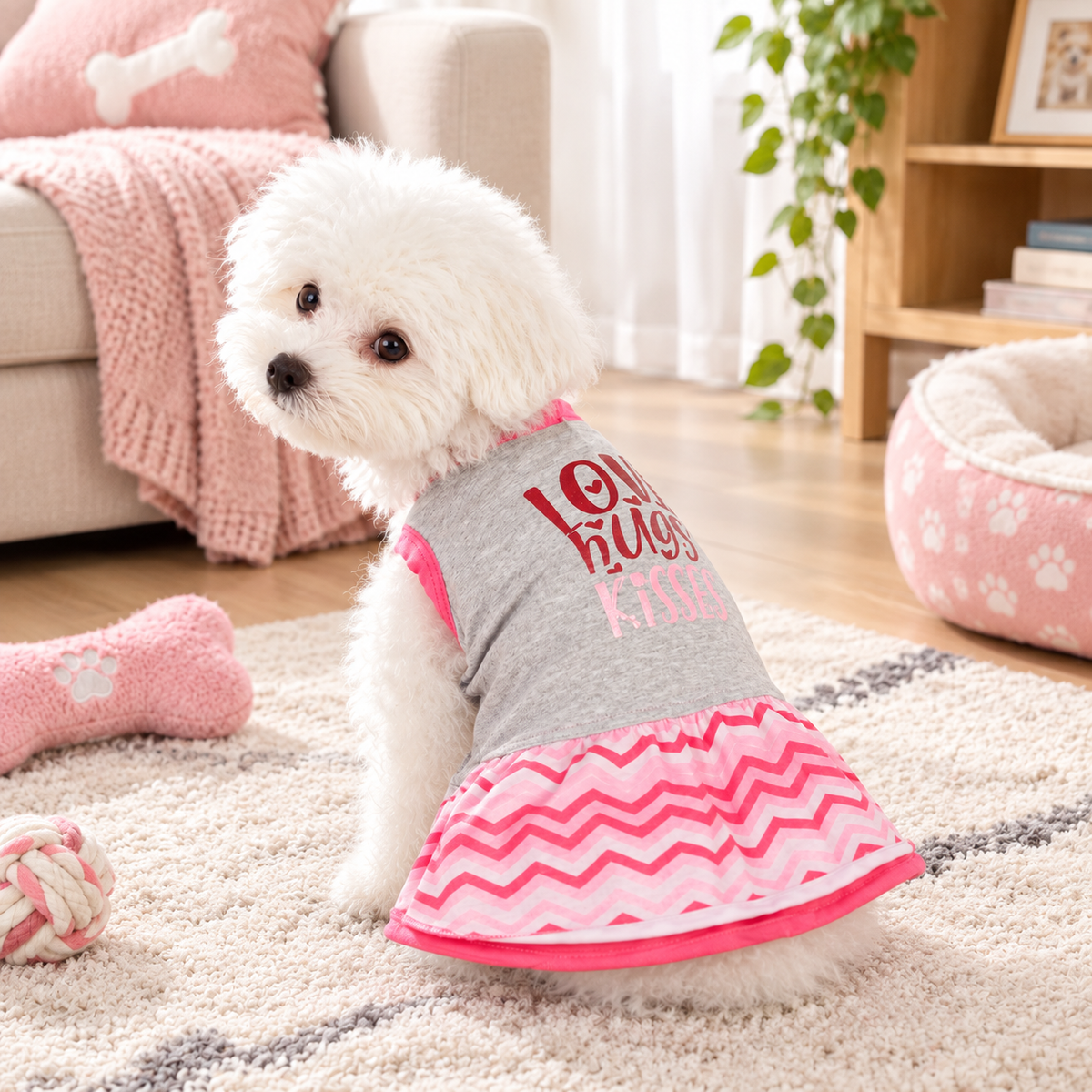 Love & Hugs Pet Dress