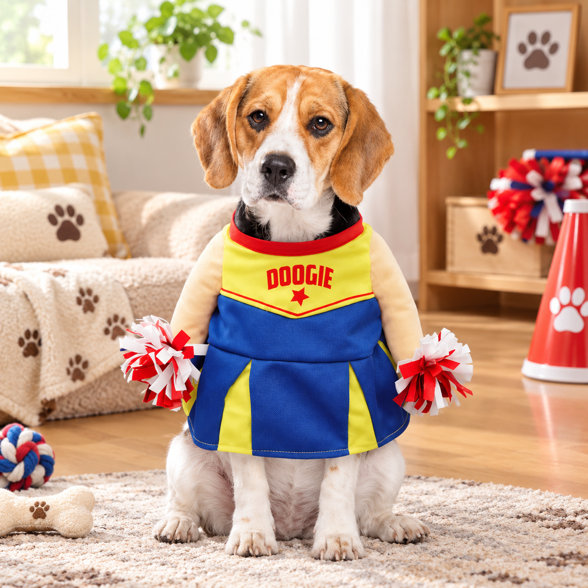 Cheerleader Pet Costume